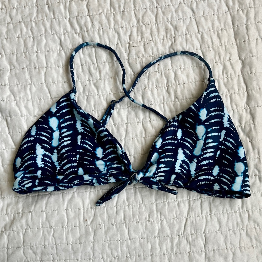 Skatie Azul Halley Bikini Top | Size M